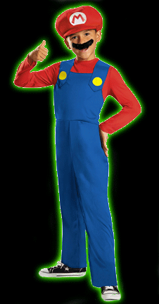 Mario kids Costume