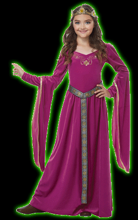 Medieval Princess (Pink) Kids Costume