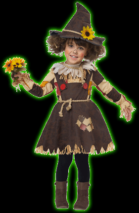 Pumpkin Patch Scarecrow Toddler Costume