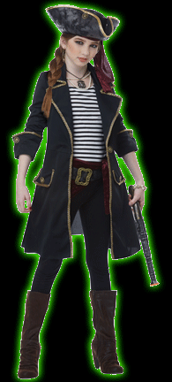 High Seas Captain Kids Costume