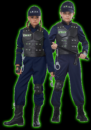 Junior SWAT Kids Costume