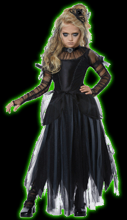 Dark Princess Kids Costume