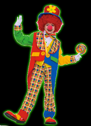 Clown On The Town Kids Costume