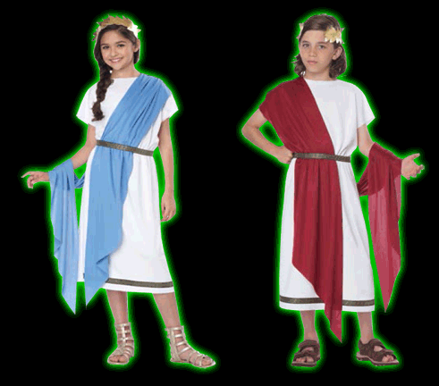 Basic Toga Childrens Costume