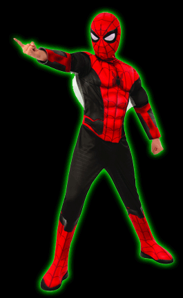 Kids Spider-Man: Far From Home Deluxe Spider-Man Red/Black Suit Costume