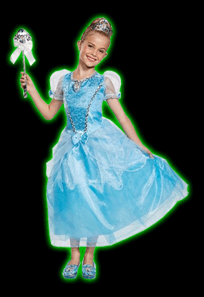 Cinderella Deluxe Kids Costumes