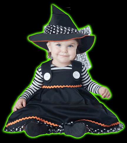 CRAFTY LIL WITCH INFANT COSTUME