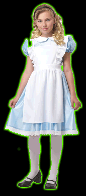 Alice in Wonderland Childs Costume CC