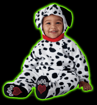 ADORABLE DALMATIAN INFANT COSTUME