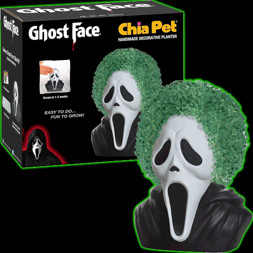 Chia Pet Scream Ghost Face