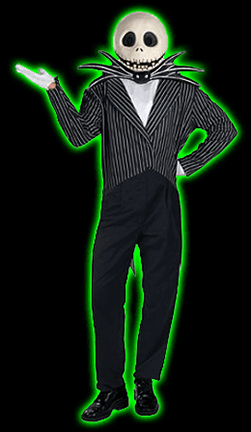 Nightmare Before Christmas: Jack Skellington Mens Costume