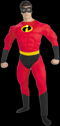 Mr. Incredible Mens Costume