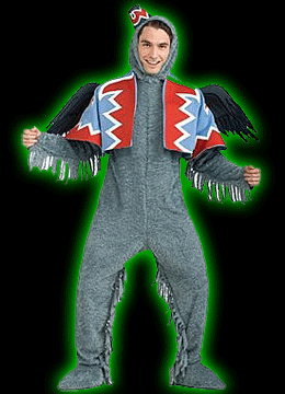 Wizard of Oz: Flying Monkey Mens Costume Standard