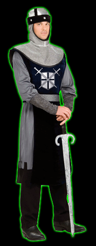 Knight Of The Round Table Mens Costume