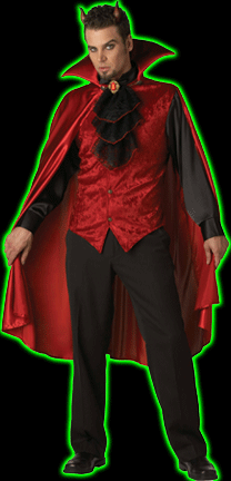 Halloweentown Store: Mens Dashing Devil Costume
