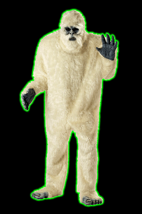 Mens Abominable Snowman Costume