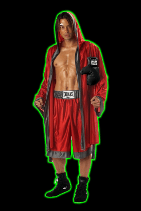 Mens Boxer Costume
