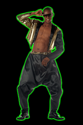 Old School Rapper Mens Costume