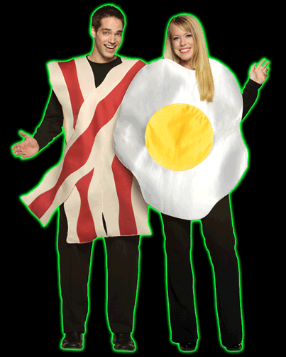 Adult Bacon & Egg Costume