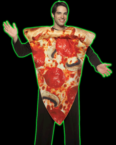 Adult Pizza Slice Costume