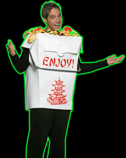 Adult Chinese Take Out Costume