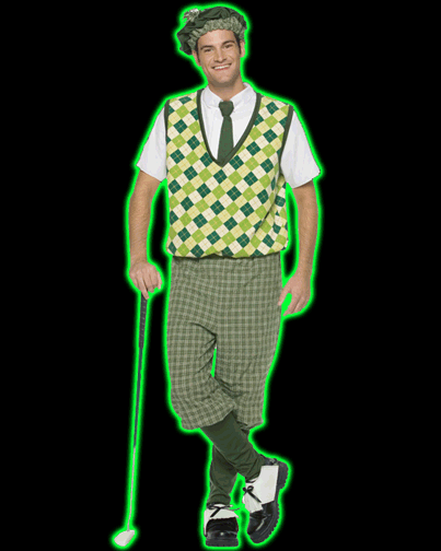 Adult Old Tyme Golfer Costume