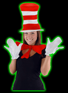 Cat In The Hat Adult Kit