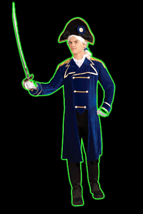 Admiral Mens Costume