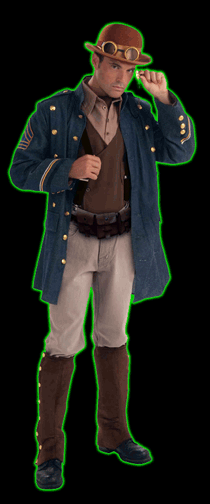 Steampunk General Mens Costume
