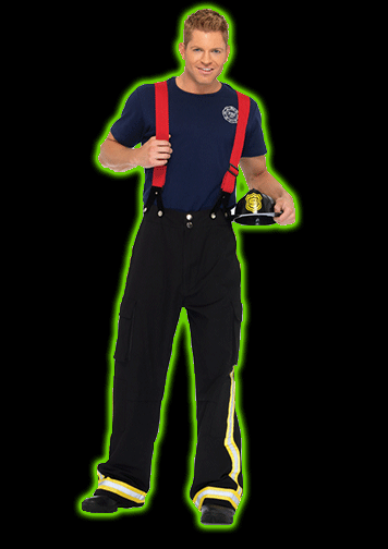 Mens Fire Captain Costume