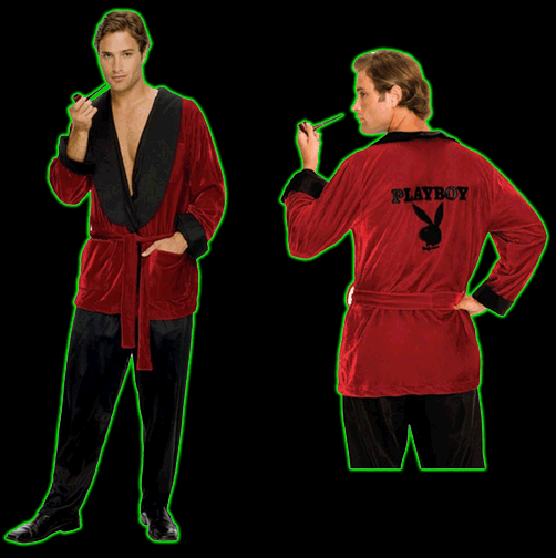 Playboy Hugh Hefner Mens Costume