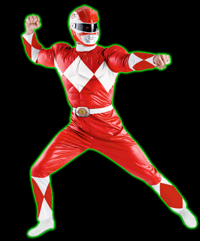 Power Rangers: Red Ranger Mens Costume