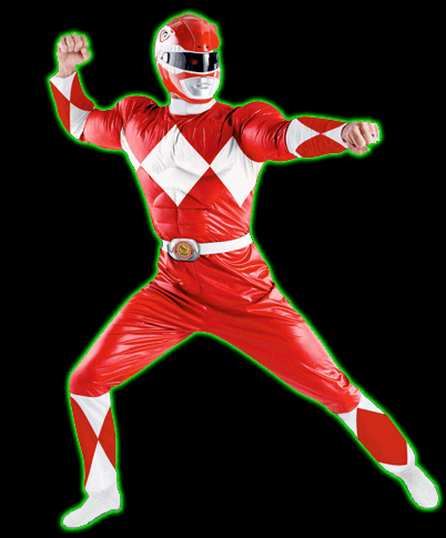 Adult Red Power Ranger Costume Telegraph