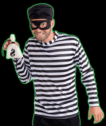 Adult Burglar Costume