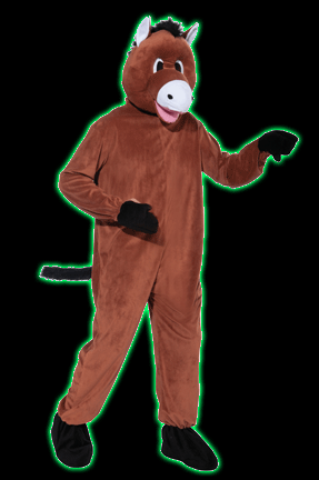 Adult Horse Mascot Costume