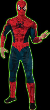 Mens Marvel: Spider-man Muscle Costume