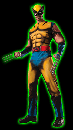 Mens Marvel: Wolverine Costume