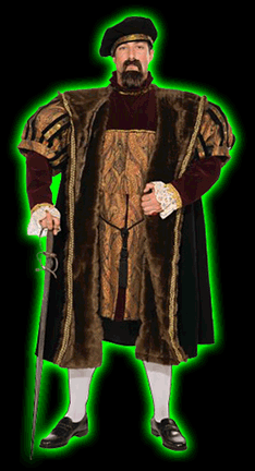 Henry The VIII Mens Costume