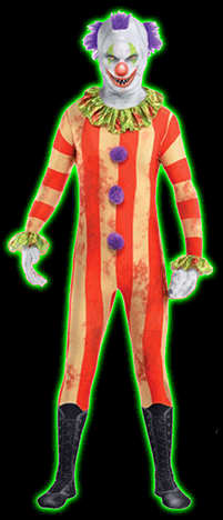 CLEARANCE! Adult Clown Partysuit Costume WAS:$89.99 NOW:$38.99
