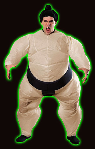 Inflatable Sumo Wrestler Costume