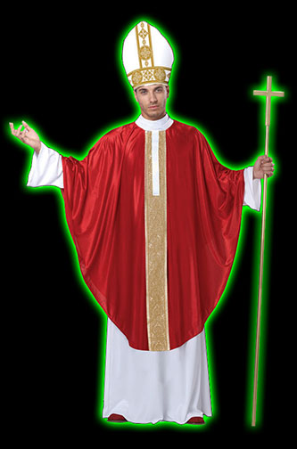 The Pope Mens Costume
