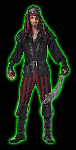 Men's Ruthless Rogue Costume