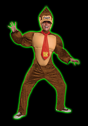 Men's Donkey Kong Deluxe Costume