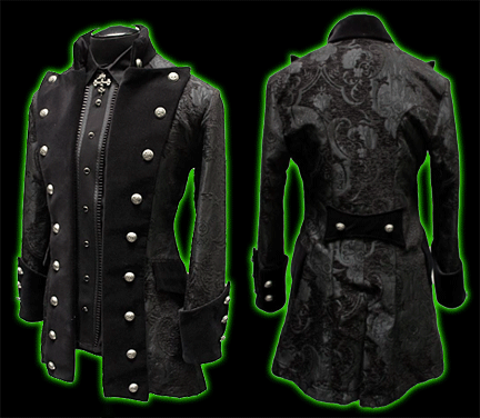 Black Gothic Jacket by SHRINE<br>Available in-store only!
