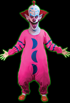 Killer Klowns from Outer Space: Slim Mens Costume