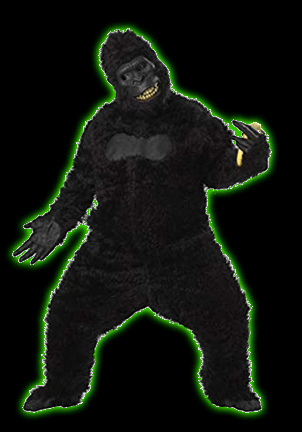 Goin' Ape Mouth Moving Mens Costume