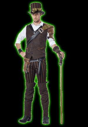 Steampunk Adventurer Mens Costume