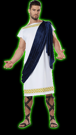 Grecian Toga Mens Costume