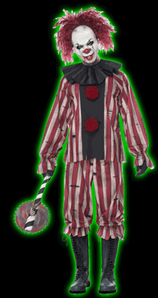 Nightmare Clown Mens Costume