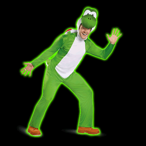 Super Mario Yoshi Deluxe Adult Costume